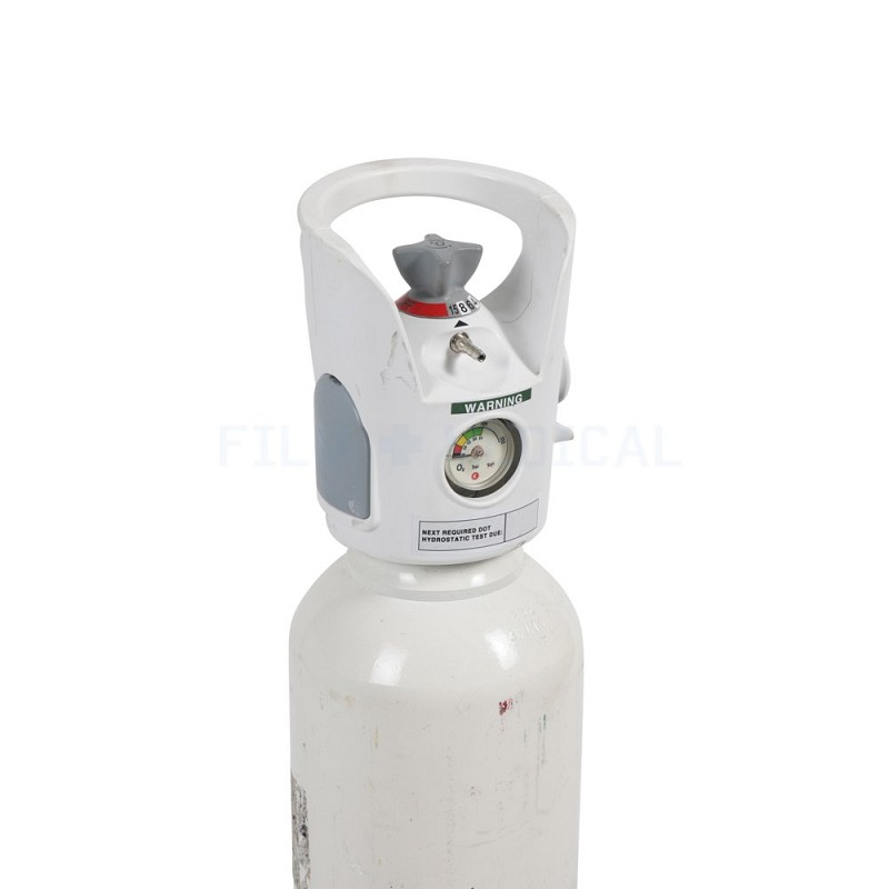 Modern White Oxygen Canister